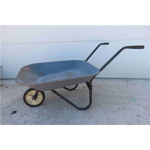 Single Hard Tire Wheel Barrow
