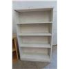 Image 2 : (3) Shelving Units: White Painted 47x30x8, 25x35x11
