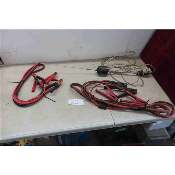 2 Sets Booster Cables + Wilson 5000 Antenna