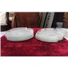 Image 10 : 30 Pcs. Glass Fish Dinner Plates, Serving Bowls