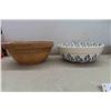 Image 3 : Medalta Pottery Mixing Bowls, Handcrafted Earthenware 