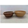Image 6 : Medalta Pottery Mixing Bowls, Handcrafted Earthenware 