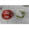 Image 8 : 23 Tea Cups with Saucers: Colclough, Aynsley Royal Grafton, Paragon,  Royal Albert & Others