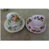 Image 5 : 15 Tea Cups and Saucers: Paragon, Colclough Royal Albert + more 
