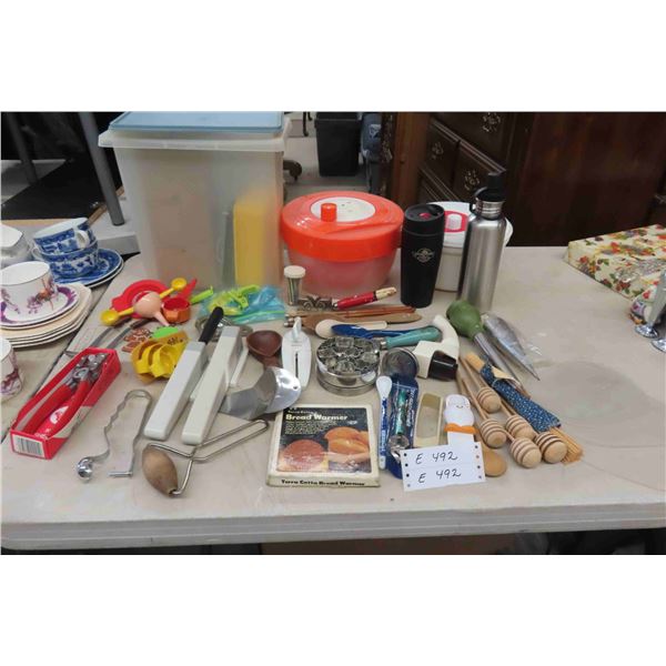 Kitchen Gadgets: Salad Spinners, Tupperware, Cookie Cutters,