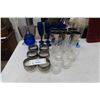 Image 1 : Glasses: Rock, Blue Champaign Flutes + More