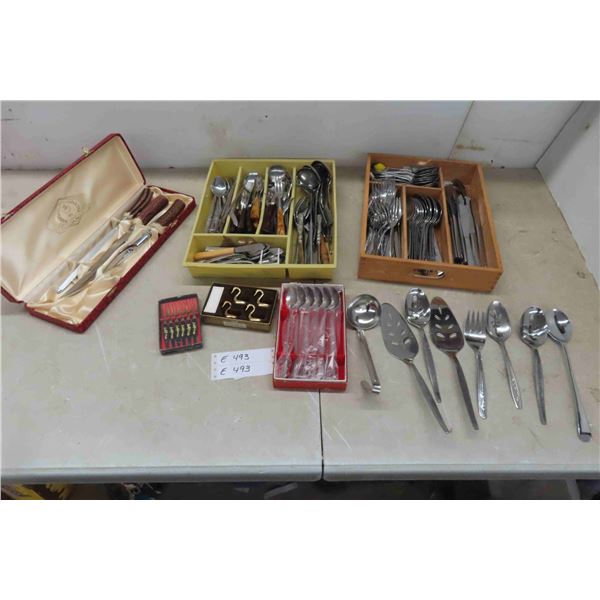 Carving Set, Flatware, Servingware+