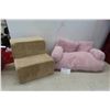 Image 1 : Dog Bed and Dog Stairs