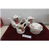 Royal Doulton Vintage Grape Tea Pot, Coffee, Milk Jug and