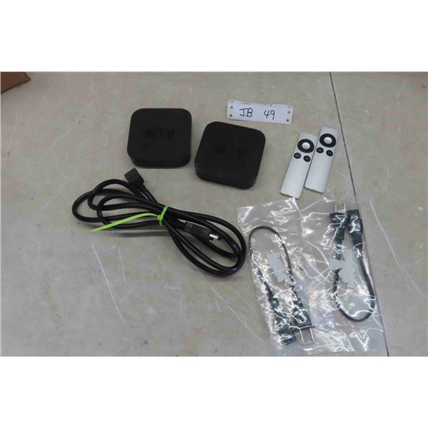 (2) Apple TV Streaming Boxes