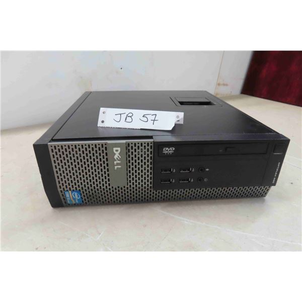 Dell Optiplex Computer Model 390 with Power Cables,