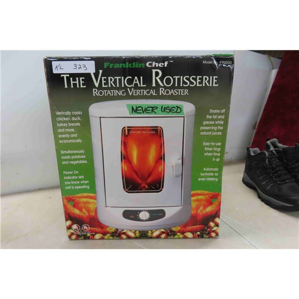 New Rotating Rotisserie Oven