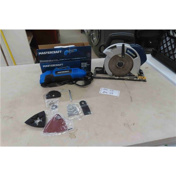 Mastercraft Power Tools: 7'/4" Circular Saw + 