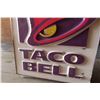 Image 3 : Taco Bell Light Up Sign 55'' x 45'' 