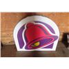 Image 1 : Taco Bell Light Up Bell 35'' x 40'' 