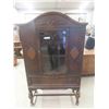 Image 1 : Oak China Cabinet 67'' x 39'' x 15'' 