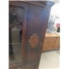 Image 3 : Oak China Cabinet 67'' x 39'' x 15'' 