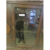 Image 4 : Oak China Cabinet 67'' x 39'' x 15'' 