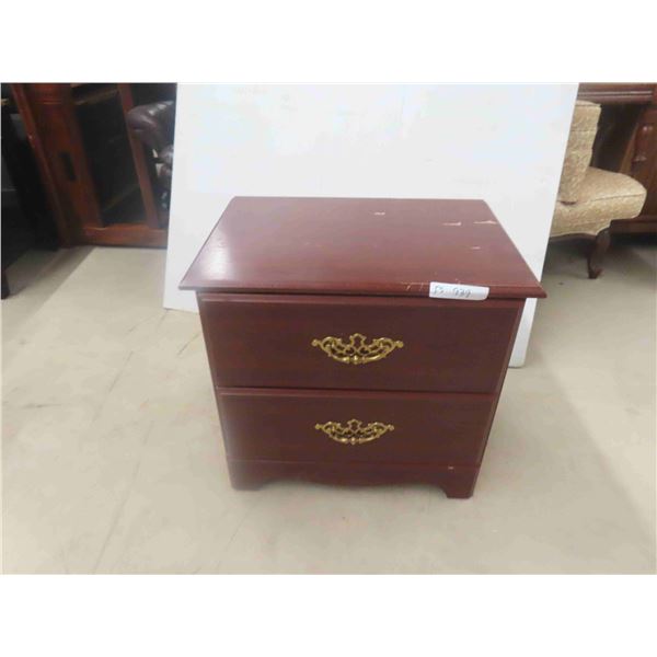 2 Drawer Night Stand/End Table 21'' x 22'' x 16'' 