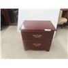 Image 1 : 2 Drawer Night Stand/End Table 21'' x 22'' x 16'' 