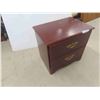 Image 2 : 2 Drawer Night Stand/End Table 21'' x 22'' x 16'' 