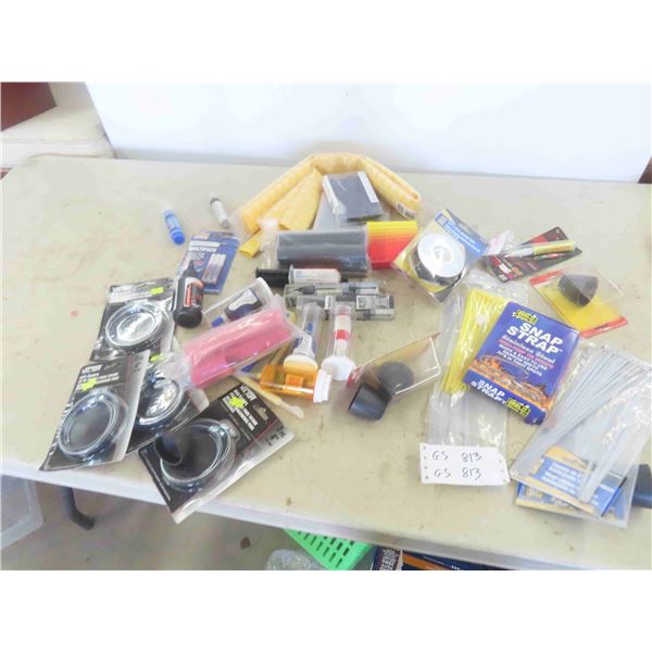 Shrink Tube , Hose Clamps , Zip Ties, Super Glue 