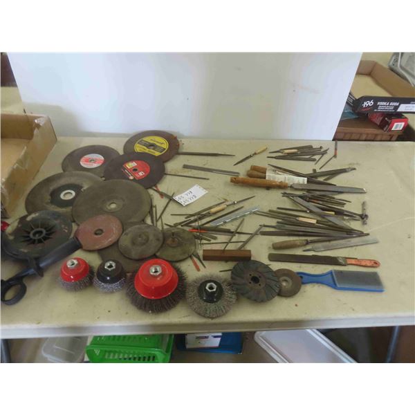 Files, Cutting Disc, Wire Wheel 