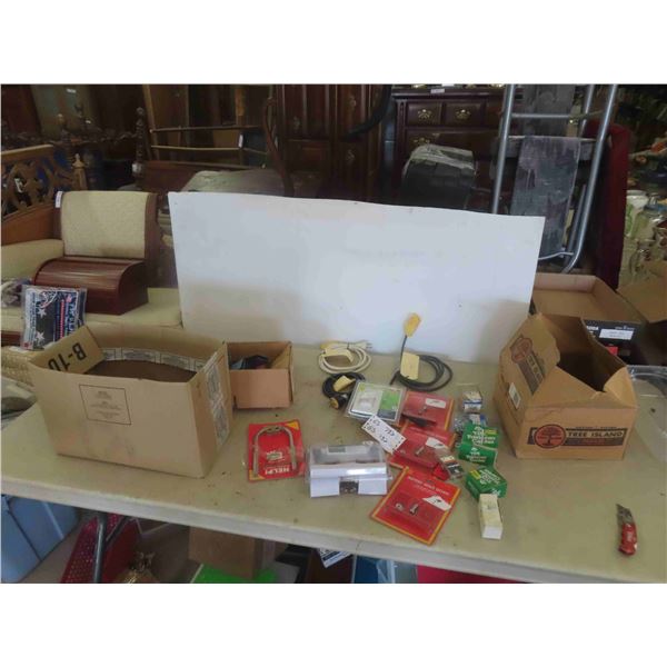 Roofing Nails, Air Staples, Door Knobs, Electrical