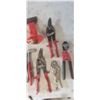 Image 1 : Tin Snips, Cutters, Hack Saw, Vice Grips 