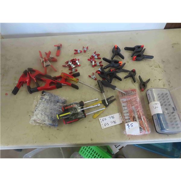 Clamps, Nut Driver, Screw Bits, Screwdriver, Precision 
