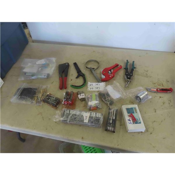 Tin Snips, Cutters, Sockets, Filter Wrench & More 
