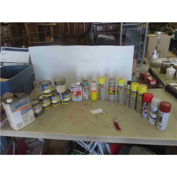 Paints, Enamel, Spray, Paint Thinner