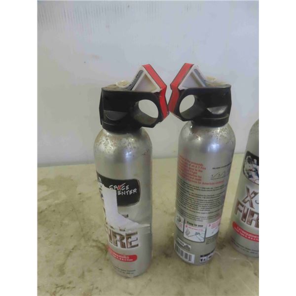 4 XT Fire Extinguishers 