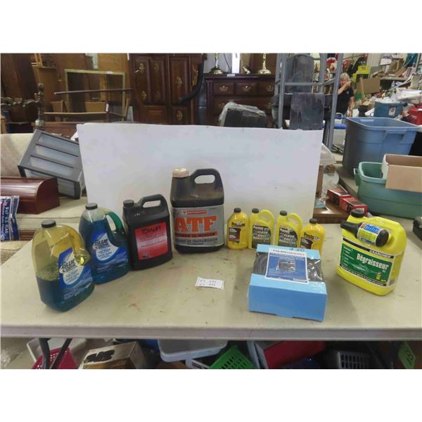 Hydraulic Oil, Degreaser, Rad Flush, Car Wash, Hydraulic