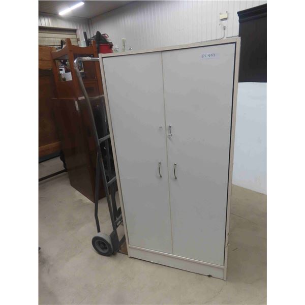 2 Door Storage Cupboard 60'' x 30'' x 16'' 