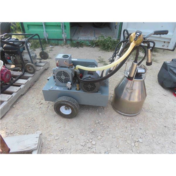 Suktien Milking Machine 1HP with Hose, Puller, Stainless