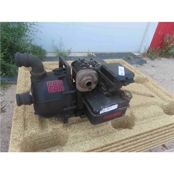 Red Lion 2'' Water Pump - Working 