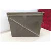 Image 10 : 3 Military Containers, Largest 14'' x 12'' x 15'' 