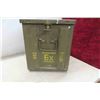 Image 5 : 3 Military Containers, Largest 14'' x 12'' x 15'' 