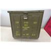 Image 6 : 3 Military Containers, Largest 14'' x 12'' x 15'' 