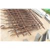 Image 3 : 10 Antique Wrought Iron Fencing. Each is 8ft Long (Total 80ft)