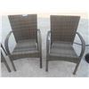 Image 2 : 6 Matching Patio/Sunroom Chairs, Stacking. 