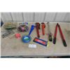 Image 1 : Pipe Wrenches 14"+18", Torque Wrench, Stapler, 