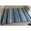 Image 1 : Area Rug  Blues & Off White 63" x 91"