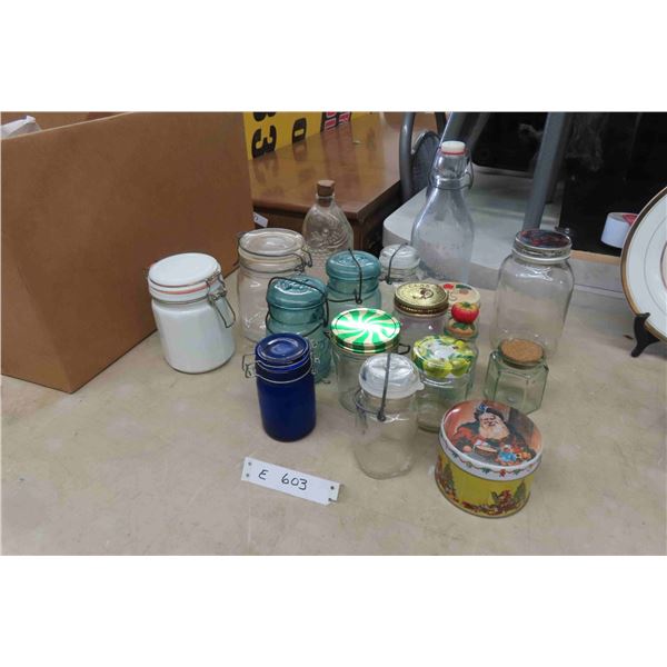 Glass Sealer Jars + More