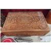 Image 2 : Carved Box, Trinket Boxes, Fancy Stir Stick, Glass Markers, 