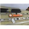 Image 2 : Pipe Clamps, Levels, Metal Yard Stick & More 