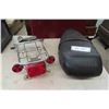 Image 1 : Yamaha Motorcycle Seat + Rear Carrier with Signal Lights