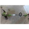 Image 1 : Greenworks Electric Weed Trimmer 5.5 Amp