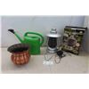 Image 1 : Fusron Rechargable AC/DC Bug Zapper, Watering Can, Flower Pot